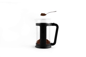 Bialetti French Press Smart Negru 10 Litri Preparare Cafea Eleganta - Img 3