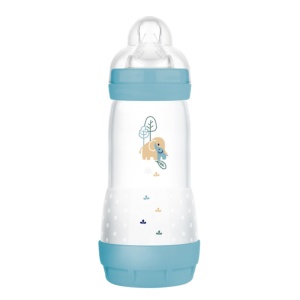 Biberon anti-colici MAM Easy Start, 320 ml, 4 luni, culoare Ocean - Img 3