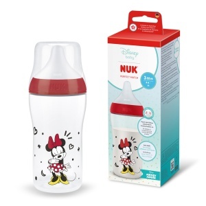 Biberon NUK Perfect Match 260 ml Anti-Colici Indicator Temperatura Minnie Mouse
