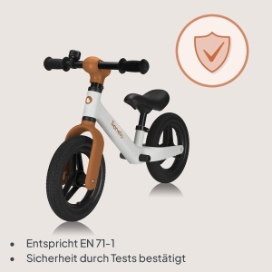 Bicicleta de echilibru Lionelo Toni pentru copii, 18 luni - 30 kg, ultrausoara - Img 3