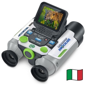 Binoclu Interactiv VTech cu 10x Marire, Ecran LCD Color, 6 Moduri de Joaca