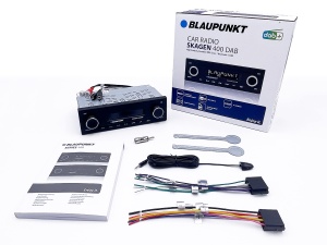 Blaupunkt Skagen 400 DAB, Radio 1-DIN, Adancime scurta de instalare, DAB, Bluetooth, negru - Img 5