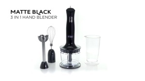 Blender 3-in-1 Russell Hobbs 24702-56, 500W, BPA-free, Negru Mat - Img 8
