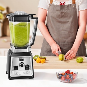 Blender AMZCHEF 2000W, Capacitate 2L, BPA-Free - Img 9