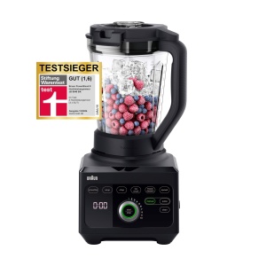 Blender Braun PowerBlend 9 JB9040BK 1600W 18 programe Negru