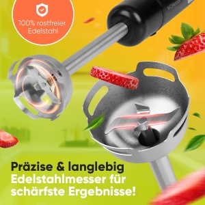Blender de mana Bomann SM 6082 CB 800W Turbo Functie Ice Crush - Img 2