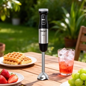 Blender Ibergrif M525 1000 W, cu control variabil si lame din inox - Img 8