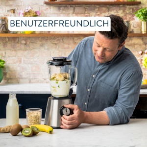 Blender Jamie Oliver Tefal BL43J810, 800W, recipient termorezistent 1.25L - Img 3