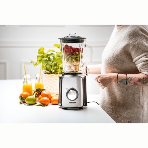 Blender Mesko MS4080, 1.5L, 1200W, Negru cu Accente din Inox - Img 3