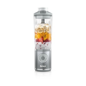 Blender Ninja Blast Max, 570ml, 3 functii, portabil, argintiu