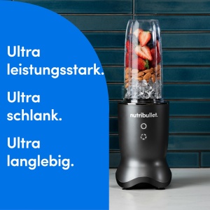 Blender Nutribullet Ultra 1000 - 900ml, 1000W, inox, cu 2 moduri de mixare - Img 2