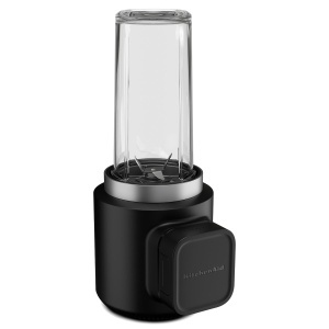 Blender portabil KitchenAid Go 473 ml fara fir lame din inox Negru - Img 2
