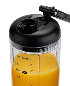 Blender portabil Nutribullet Flex 590ml, gri, USB-C, usor de curatat - Img 5