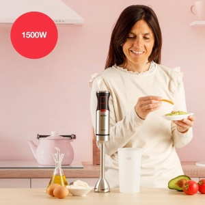 Blender Solac Solution 1503, 1500W, 4 lame din otel inoxidabil, cu recipient de 700ml - Img 2
