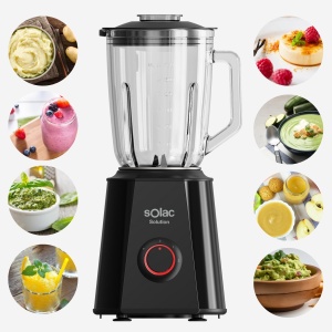 Blender Solac Standmixer 1500 W, 1.5 L, 4 cutite din otel inoxidabil - Img 7