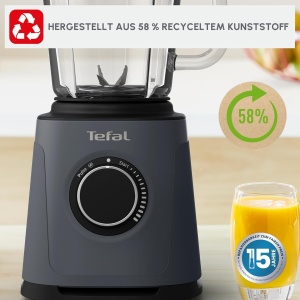Blender Tefal PerfectMix Essential, 1200 W, 2 l, gri - Img 8