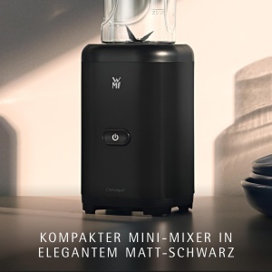 Blender WMF Kult X Mix Go 300W Sticla Tritan 06L Lame Inox Negru - Img 2