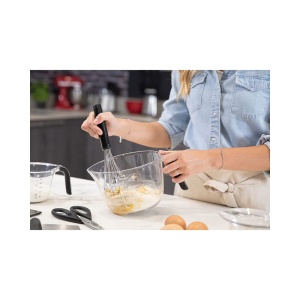 Bol de mixare KitchenAid 2L cu maner antiderapant si indicatori de masurare Negru - Img 5