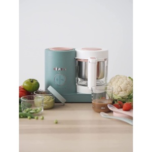 Bol de sticla de schimb Beaba pentru Babycook Neo, alb, 1115 g - Img 5