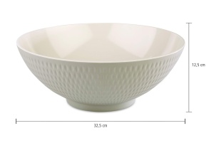 Bol din plastic APS 15407, 32.5 cm, 5.4 litri, gricrem - Img 2