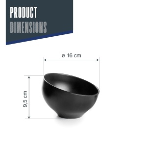 Bol melaminat Lacor 63405, 100 BPA-free, 16 cm, design elegant, stivuibil - Img 2