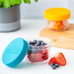 Borcan de Snack KILNER, 125 ml, cu capac din silicon, set de 2 bucati - Img 6