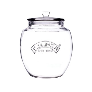 Borcan de sticla Kilner Universal, 2L, cu capac si etansare siliconica