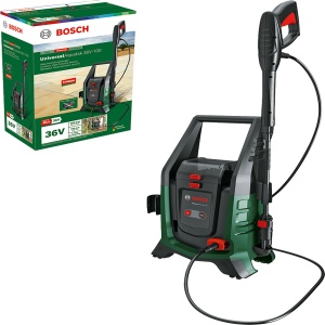 Bosch Aparat de curatat inalta presiune fara fir si mobil UniversalAquatak 36V-100 (pentru curatare acasa sau in deplasare; sistem de 36 de volti, pana la 45 min de functionare, fara baterie) - Img 1