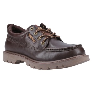 Botine barbatesti CAT Colorado Moc Toe, piele naturala, maro, marimea 33 EU - Img 6