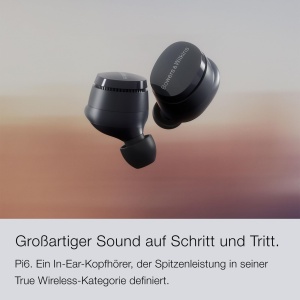 Bowers & Wilkins Pi6 Casti fara fir cu anulare a zgomotului cu Bluetooth, aptX, anulare activa a zgomotului - Verde padure - Img 8