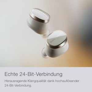 Bowers & Wilkins Pi8 Casti fara fir cu anulare activa a zgomotului, Bluetooth, AptX, Carcasa de incarcare audio fara fir - Verde jad - Img 10