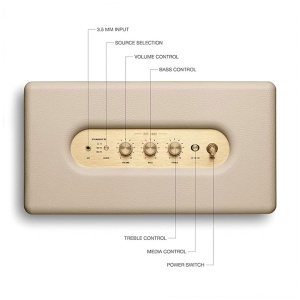 Boxa Bluetooth Marshall Stanmore III - Creme, Sunet Imersiv, Design Eco - Img 4