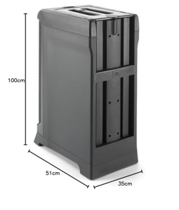 Boxa coloana activa JBL IRX One, mixer 3 canale, Bluetooth, negru - Img 10