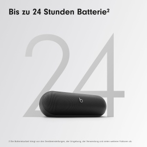 Boxa portabila Beats Pill, sunet puternic, autonomie 24 ore, rezistenta la apa, negru - Img 4