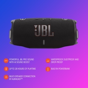 Boxa portabila JBL Charge 6 Bluetooth 28 ore autonomie rezistenta IP68 culoare albastra - Img 6