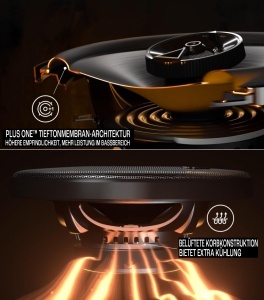 Boxe auto JBL Club 64CSQ Gen 3, 6.5 inch, 285W, sunet de calitate - Img 5