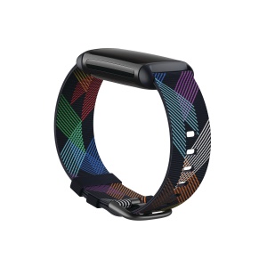 Bratara Fitbit Charge 5, Unisex, Culoare Prism Pride, Mare - Img 2