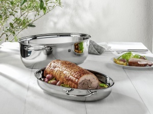 Bratara ZWILLING Plus 38 cm, 8.5 L, Inox, Inductie si Cuptor - Img 2