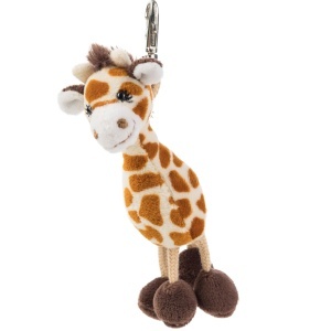 Breloc din plus Schaffer 0238 Giraffe Bahati, design dragut, lavabil la 30C - Img 2