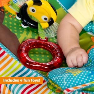 Bright Starts Pop N Jump Centru Activitati Bebelusi Portabil 6-12 Luni UPF 50 - Img 7