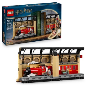 Bucatareasa LEGO Harry Potter Hogwarts Express - Set cu 832 piese, 4 figurine