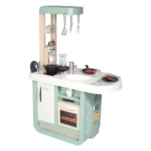 Bucatarie de Jucarie Smoby Cherry cu Sunete, 25 Accesorii, pentru Copii de la 3 Ani