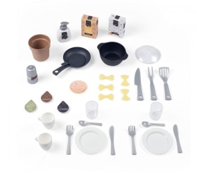 Bucatarie de Jucarie Smoby Loft, 32 accesorii, design modern, pentru copii de peste 3 ani - Img 8