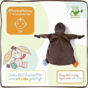 Buclea de Pinguin NICI I am the Boss 25x25 cm - Jucarie pentru bebelusi - Img 4