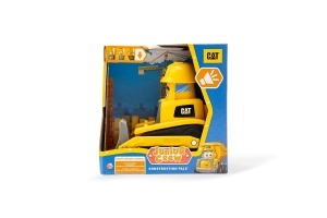 Buldozer Caterpillar 82447A, 18 cm, cu sunete si expresii animate - Img 4
