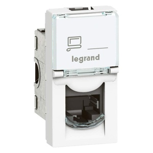 Cablaj Legrand 76561 Cat 6 UTP 1M WS - Modular, Compact, Sigur - Img 1