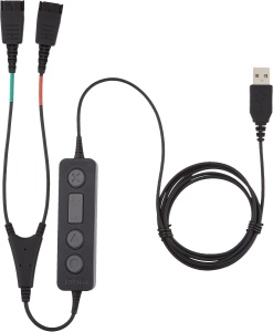 Cablu de formare Jabra LINK 265 USB pentru 2 casti audio QD
