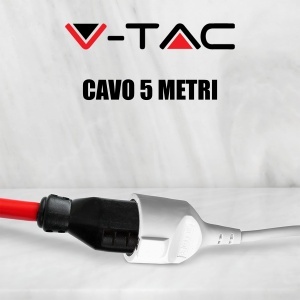 Cablu de prelungire V-TAC Schuko 5 metri, 3680W, culoare alba - Img 11