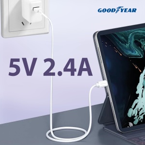 Cablu USB Lightning Goodyear 100cm pentru iPhone 14-13-12-11, viteza mare de transfer - Img 5
