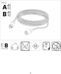 Cablul de extensie Philips Hue, 5m, pentru sistemul de iluminat inteligent - Img 5
